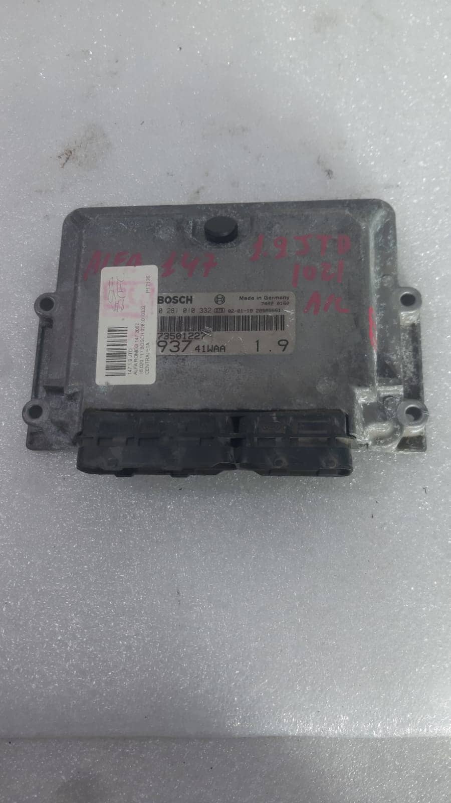 CENTRALITA MOTOR UCE