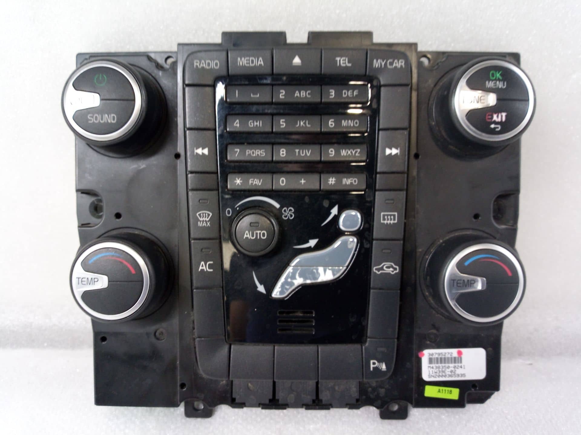 MANDO CALEFACCION / AIRE ACONDICIONADO